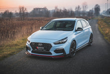 Load image into Gallery viewer, Maxton Design - FRONT SPLITTER V.6 + FLAPS HYUNDAI I30 N MK3 HATCHBACK / FASTBACK
