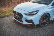 Load image into Gallery viewer, Maxton Design - FRONT SPLITTER V.6 + FLAPS HYUNDAI I30 N MK3 HATCHBACK / FASTBACK

