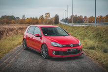 Load image into Gallery viewer, Maxton Design - STREET PRO FRONT SPLITTER V3 (+FLAPS) VW GOLF GTI MK6 (2008-2012)
