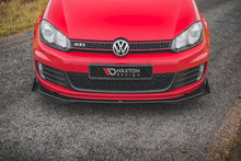Load image into Gallery viewer, Maxton Design - STREET PRO FRONT SPLITTER V3 (+FLAPS) VW GOLF GTI MK6 (2008-2012)
