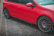 Load image into Gallery viewer, Maxton Design - STREET PRO SIDE SKIRTS DIFFUSERS (+FLAPS) VW GOLF GTI MK6 (2008-2012)
