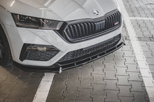 Load image into Gallery viewer, Maxton Design - FRONT SPLITTER V1 SKODA OCTAVIA RS MK4 (2020-2024)
