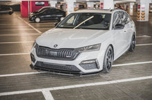 Load image into Gallery viewer, Maxton Design - FRONT SPLITTER V1 SKODA OCTAVIA RS MK4 (2020-2024)
