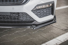 Load image into Gallery viewer, Maxton Design - FRONT SPLITTER V.2 + FLAPS SKODA OCTAVIA RS MK4
