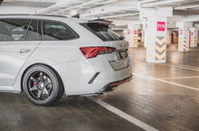 Load image into Gallery viewer, Maxton Design - REAR SIDE SPLITTERS V1 SKODA OCTAVIA RS MK4 (2020-2024)
