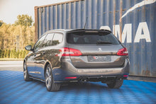 Load image into Gallery viewer, Maxton Design - REAR VALANCE + EXHAUST ENDS IMITATION PEUGEOT 308 SW MK2 FACELIFT (2017-2021)
