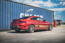 Load image into Gallery viewer, Maxton Design - STREET PRO DURABILITY REAR SIDE SPLITTERS (+FLAPS) MERCEDES-AMG C43 COUPE C205 (2016-)
