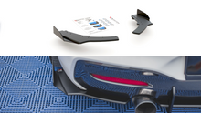 Load image into Gallery viewer, Maxton Design - STREET PRO DURABILITY REAR SIDE SPLITTERS V2 (+FLAPS) BMW 1 F20 M-PACK FACELIFT / M140I (2015-2019)
