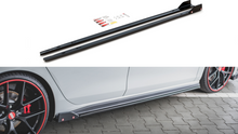 Load image into Gallery viewer, Maxton Design - SIDE SKIRTS DIFFUSERS V.2 + FLAPS VOLKSWAGEN GOLF GTI / GTE / GTI CLUBSPORT / R-LINE MK8

