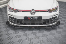 Load image into Gallery viewer, Maxton Design - STREET PRO FRONT SPLITTER + FLAPS VOLKSWAGEN GOLF GTI / GTE / R-LINE MK8
