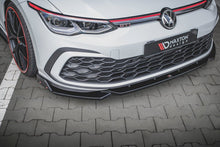 Load image into Gallery viewer, Maxton Design - FRONT SPLITTER V.2 + FLAPS VOLKSWAGEN GOLF GTI / GTE / R-LINE MK8
