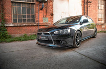 Load image into Gallery viewer, Maxton Design - FRONT SPLITTER MITSUBISHI LANCER SPORTBACK MK8 (2007-2016)
