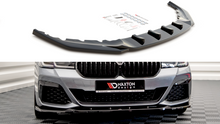 Load image into Gallery viewer, Maxton Design - Front Splitter V.2 BMW 5 M-Pack / M550i / M550d Sedan / Touring G30 / G31 Facelift
