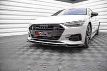 Load image into Gallery viewer, Maxton Design - FRONT SPLITTER V2 AUDI A7 C8 (2018-)
