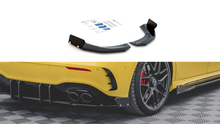 Load image into Gallery viewer, Maxton Design - REAR SIDE SPLITTERS V.2 + FLAPS MERCEDES AMG A 45 S AERO PACK W177
