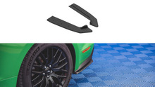 Load image into Gallery viewer, Maxton Design - STREET PRO DURABILITY REAR SIDE SPLITTERS STREET PRO V.1 FORD MUSTANG GT MK6 FACELIFT (2017-)
