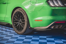 Load image into Gallery viewer, Maxton Design - STREET PRO REAR SIDE SPLITTERS V.1 (+FLAPS) FORD MUSTANG GT MK6 FACELIFT (2017-)
