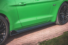 Load image into Gallery viewer, Maxton Design - STREET PRO SIDE SKIRTS DIFFUSERS V.2 FORD MUSTANG GT MK6 FACELIFT (2017-)
