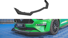 Load image into Gallery viewer, Maxton Design - STREET PRO FRONT SPLITTER V.1 (+FLAPS) FORD MUSTANG GT MK6 FACELIFT (2017-)
