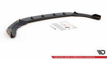 Load image into Gallery viewer, Maxton Design - FRONT SPLITTER V.2 + FLAPS VW GOLF R MK8
