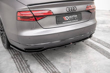 Load image into Gallery viewer, Maxton Design - CENTRAL REAR SPLITTER (VERTICAL BARS) AUDI A8 D4 FACELIFT (2013-2017)
