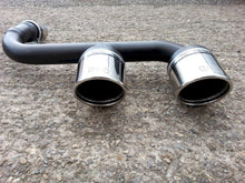 Load image into Gallery viewer, Maxton Design - EXHAUST TIPS VW POLO MK5 (6R) FITS WITH DOUBLE MIDDLE EXHAUST REAR VALANCE
