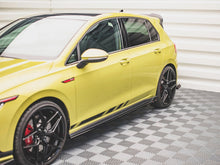 Load image into Gallery viewer, Maxton Design - SIDE SKIRTS DIFFUSERS V.2 + FLAPS VOLKSWAGEN GOLF GTI / GTE / GTI CLUBSPORT / R-LINE MK8
