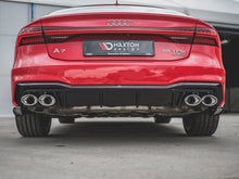 Load image into Gallery viewer, Maxton Design - REAR VALANCE + EXHAUST ENDS IMITATION AUDI A7 C8 S-LINE (2017-)
