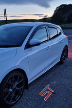 Load image into Gallery viewer, “ST” Emblem Replacement Puddle Unit - MK4 / MK4.5 Focus ST (Multiple Colours)

