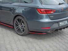 Load image into Gallery viewer, Maxton Design - REAR SIDE SPLITTERS V2 SEAT LEON MK 3.5 CUPRA ST (2017-)
