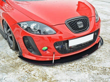 Load image into Gallery viewer, Maxton Design - FRONT RACING SPLITTER V.2 SEAT LEON MK2 MS DESIGN
