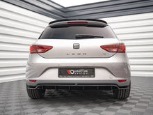Load image into Gallery viewer, Maxton Design - CENTRAL REAR SPLITTER (VERTICAL BARS) SEAT LEON HATCHBACK MK3 (2012-2016)
