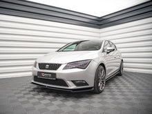 Load image into Gallery viewer, Maxton Design - FRONT SPLITTER V.2 SEAT LEON MK3 (2012-2016)
