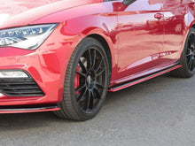 Load image into Gallery viewer, Maxton Design - SIDE SKIRTS DIFFUSERS V.3 SEAT LEON MK3 CUPRA/ FR FACELIFT (2012-2019)
