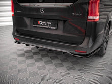 Load image into Gallery viewer, Maxton Design - CENTRAL REAR SPLITTER (VERTICAL BARS) MERCEDES V-CLASS AMG-LINE W447 FACELIFT (2019-)
