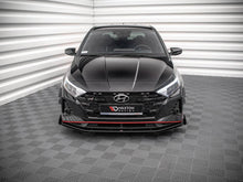 Load image into Gallery viewer, Maxton Design - STREET PRO FRONT SPLITTER V.1 (+FLAPS) HYUNDAI I20 N MK3 (2020-)
