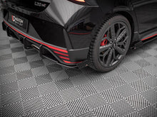 Load image into Gallery viewer, Maxton Design - STREET PRO REAR SIDE SPLITTERS (+FLAPS) HYUNDAI I20 N MK3 (2020-)
