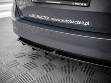 Load image into Gallery viewer, Maxton Design - CENTRAL REAR SPLITTER (VERTICAL BARS) SKODA FABIA COMBI MK3 FACELIFT (2019-)

