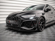 Load image into Gallery viewer, Maxton Design - STREET PRO FRONT SPLITTER V.1 (+FLAPS) AUDI RS3 SPORTBACK 8Y (2020-)
