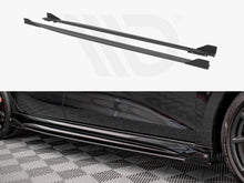Load image into Gallery viewer, Maxton Design - STREET PRO SIDE SKIRTS DIFFUSERS (+FLAPS) AUDI RS3 SPORTBACK 8Y (2020-)
