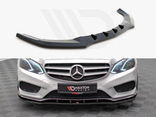 Load image into Gallery viewer, Maxton Design - FRONT SPLITTER V.1 MERCEDES E AMG-LINE SEDAN W212 FACELIFT (2012-2016)
