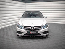 Load image into Gallery viewer, Maxton Design - FRONT SPLITTER V.1 MERCEDES E AMG-LINE SEDAN W212 FACELIFT (2012-2016)
