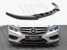 Load image into Gallery viewer, Maxton Design - FRONT SPLITTER V.2 MERCEDES E AMG-LINE SEDAN W212 FACELIFT (2012-2016)
