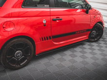 Load image into Gallery viewer, Maxton Design - SIDE SKIRTS DIFFUSERS FIAT 500 ABARTH MK1 FACELIFT (2016-2023)
