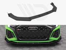 Load image into Gallery viewer, Maxton Design - STREET PRO FRONT SPLITTER V.1 (+FLAPS) AUDI RS3 8Y (2020-)
