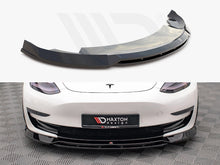 Load image into Gallery viewer, Maxton Design - FRONT SPLITTER V.3 TESLA MODEL 3 (2017-2023)
