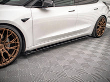 Load image into Gallery viewer, Maxton Design - SIDE SKIRTS DIFFUSERS V.2 TESLA MODEL 3 (2017-2023)
