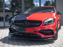 Load image into Gallery viewer, Maxton Design - FRONT SPLITTER V.1 MERCEDES A45 AERO W176 FACELIFT (2015-2018)
