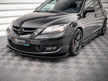 Load image into Gallery viewer, Maxton Design - STREET PRO FRONT SPLITTER V.1 (+FLAPS) MAZDA 3 MPS MK1 (2006-2008)
