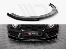 Load image into Gallery viewer, Maxton Design - FRONT SPLITTER V.1 BENTLEY CONTINENTAL GT V8 S MK2 (2014-2016)
